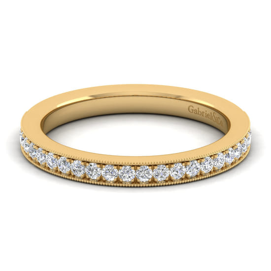 Gabriel - 14K Yellow Gold Matching Wedding Band