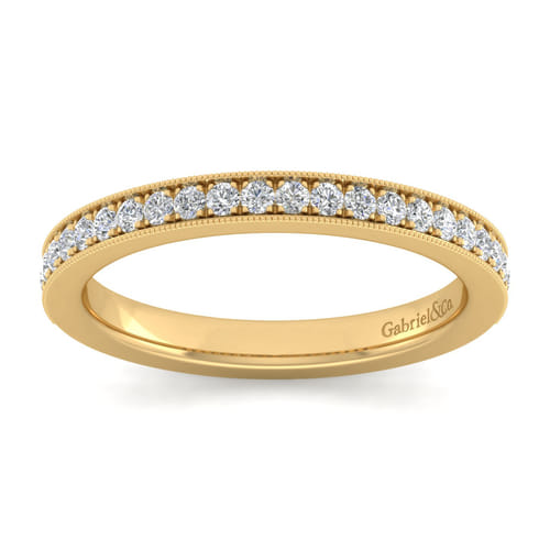 14K Yellow Gold Matching Wedding Band