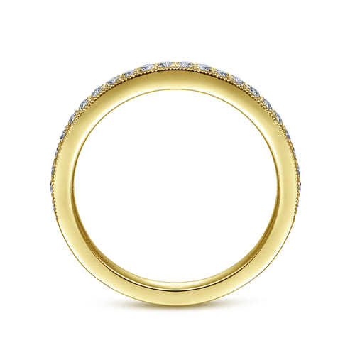 14K Yellow Gold Matching Wedding Band