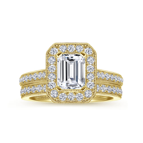 14K Yellow Gold Matching Wedding Band