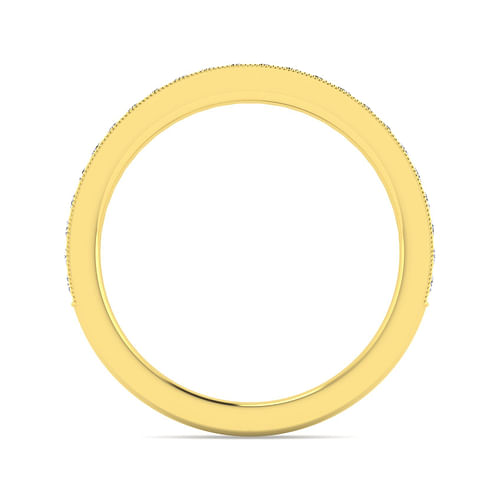 14K Yellow Gold Matching Wedding Band