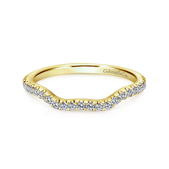 Gabriel - 14K Yellow Gold Matching Wedding Band