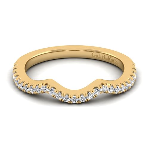 14K Yellow Gold Matching Wedding Band