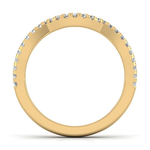 14K Yellow Gold Matching Wedding Band