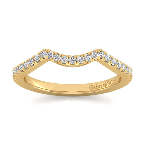 14K Yellow Gold Matching Wedding Band