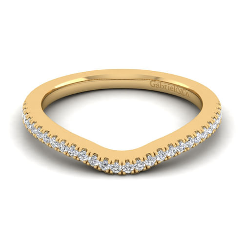 14K Yellow Gold Matching Wedding Band