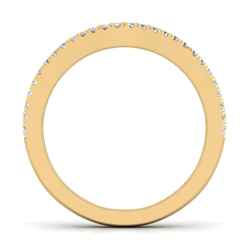 14K Yellow Gold Matching Wedding Band