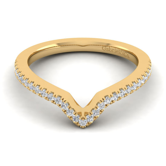 Gabriel - 14K Yellow Gold Matching Wedding Band