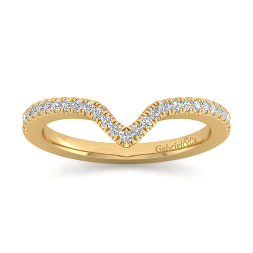 14K Yellow Gold Matching Wedding Band