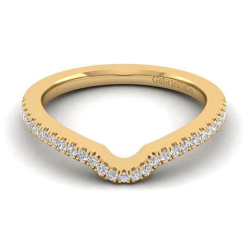 14K Yellow Gold Matching Wedding Band