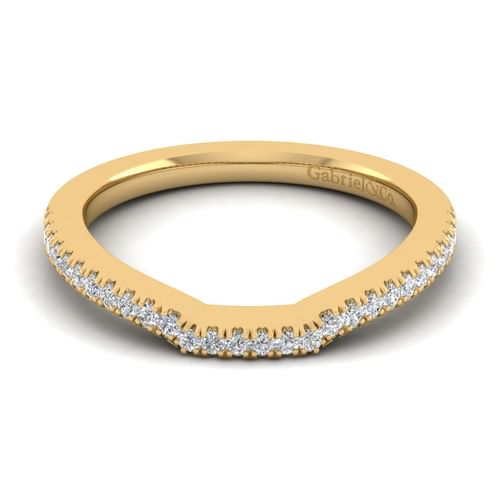 14K Yellow Gold Matching Wedding Band