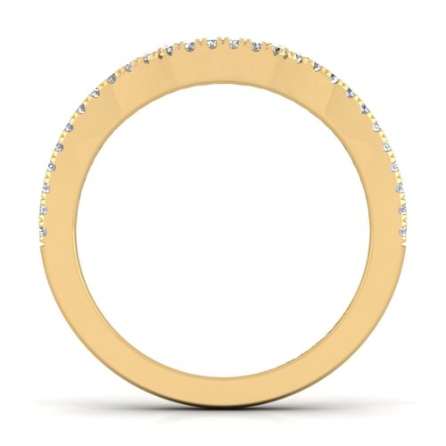 14K Yellow Gold Matching Wedding Band