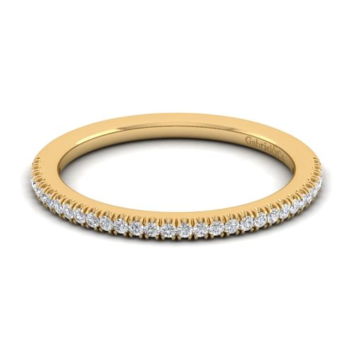 14K Yellow Gold Matching Wedding Band