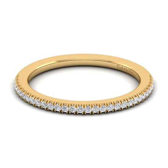 Gabriel - 14K Yellow Gold Matching Wedding Band