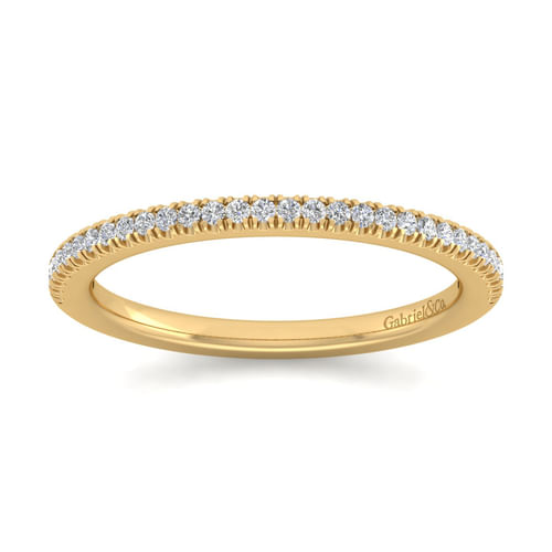 14K Yellow Gold Matching Wedding Band