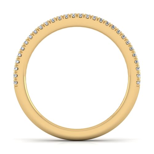 14K Yellow Gold Matching Wedding Band