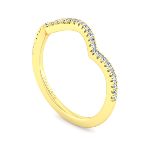 14K Yellow Gold Matching Wedding Band