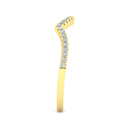 14K Yellow Gold Matching Wedding Band