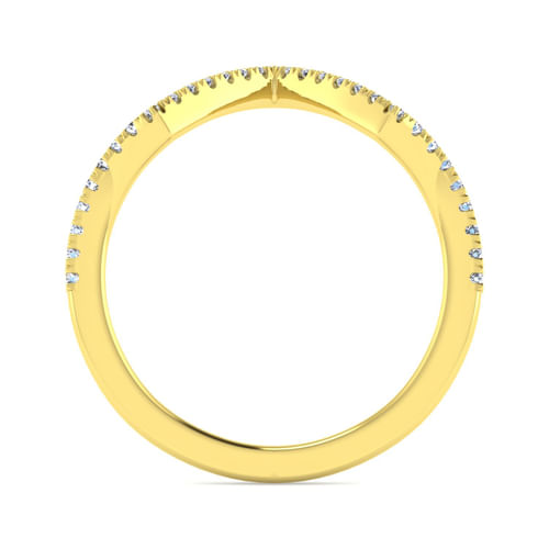 14K Yellow Gold Matching Wedding Band