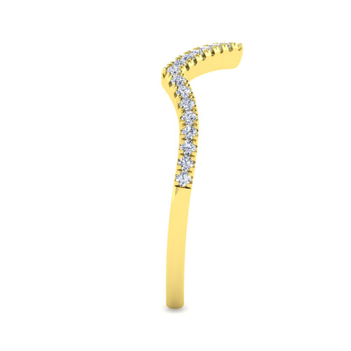 14K Yellow Gold Matching Wedding Band