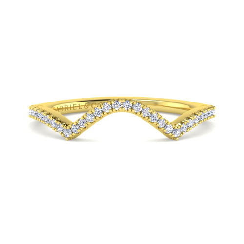 14K Yellow Gold Matching Wedding Band
