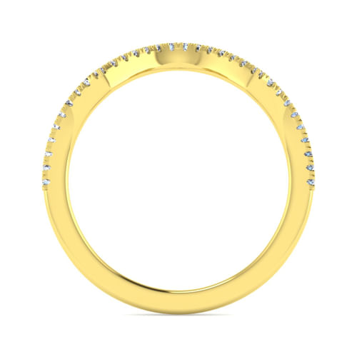 14K Yellow Gold Matching Wedding Band