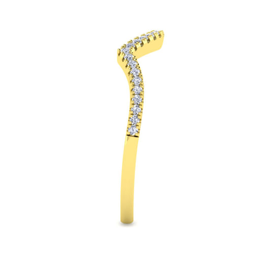 14K Yellow Gold Matching Wedding Band