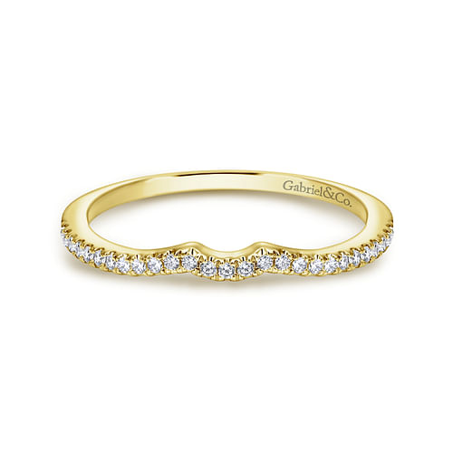 14K Yellow Gold Matching Wedding Band