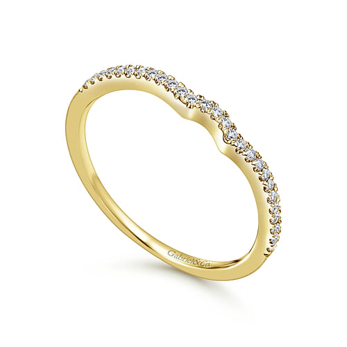 14K Yellow Gold Matching Wedding Band