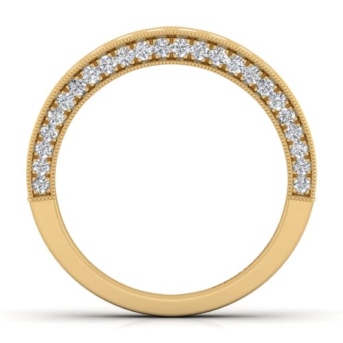 14K Yellow Gold Matching Wedding Band
