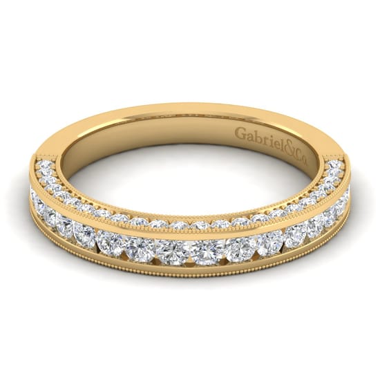 Gabriel - 14K Yellow Gold Matching Wedding Band