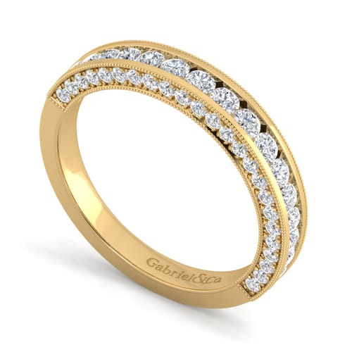 14K Yellow Gold Matching Wedding Band