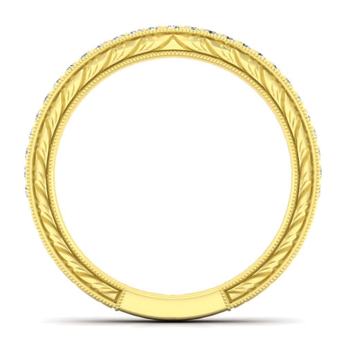 14K Yellow Gold Matching Wedding Band
