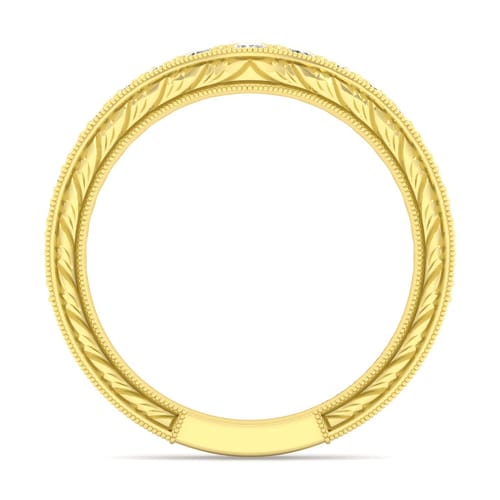 14K Yellow Gold Matching Wedding Band