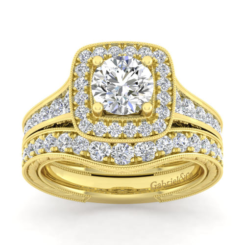 14K Yellow Gold Matching Wedding Band