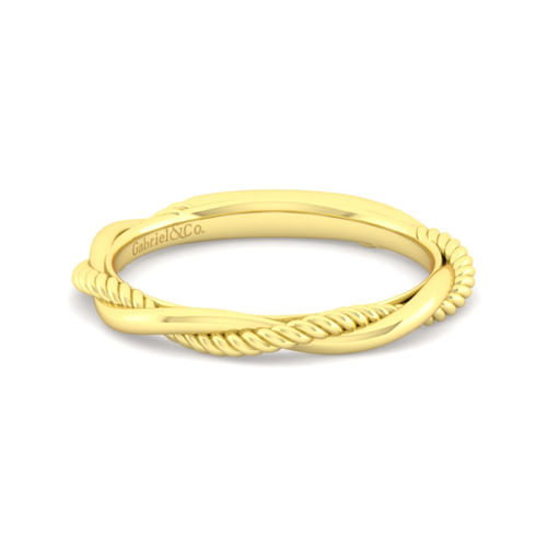 14K Yellow Gold Matching Wedding Band