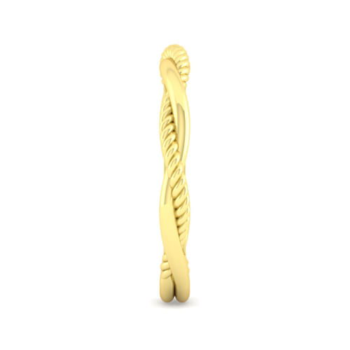 14K Yellow Gold Matching Wedding Band