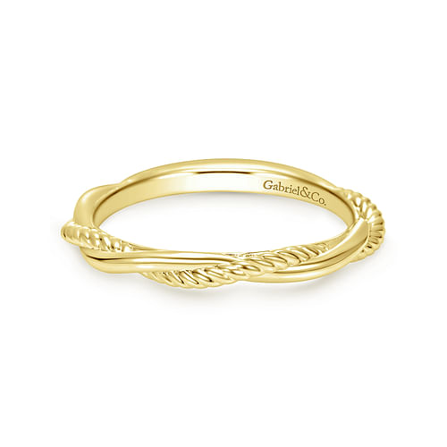 14K Yellow Gold Matching Wedding Band