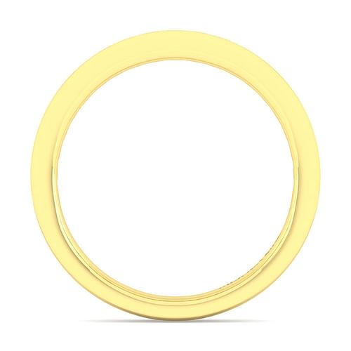 14K Yellow Gold Matching Wedding Band