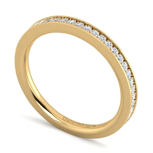 14K Yellow Gold Matching Wedding Band