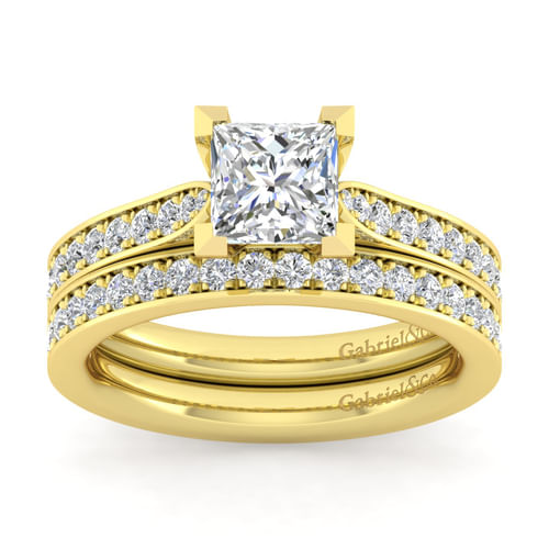 14K Yellow Gold Matching Wedding Band