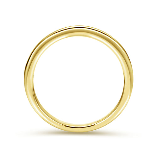 14K Yellow Gold Matching Wedding Band