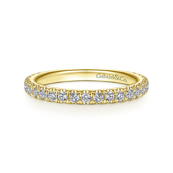 Gabriel - 14K Yellow Gold Matching Wedding Band