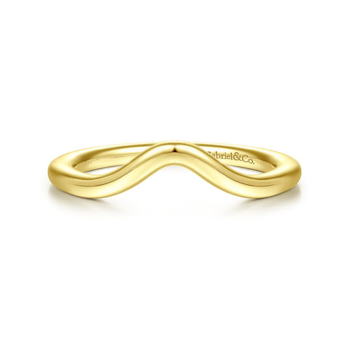 14K Yellow Gold Matching Wedding Band
