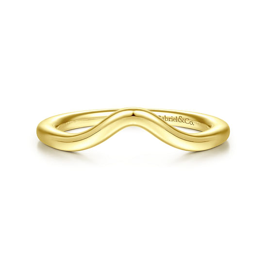 Gabriel - 14K Yellow Gold Matching Wedding Band