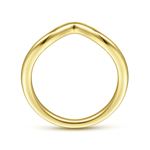 14K Yellow Gold Matching Wedding Band