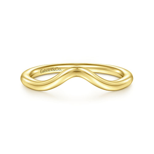 14K Yellow Gold Matching Wedding Band