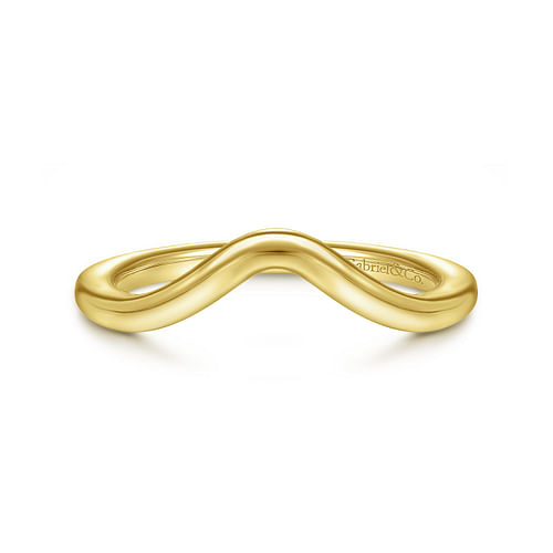 14K Yellow Gold Matching Wedding Band