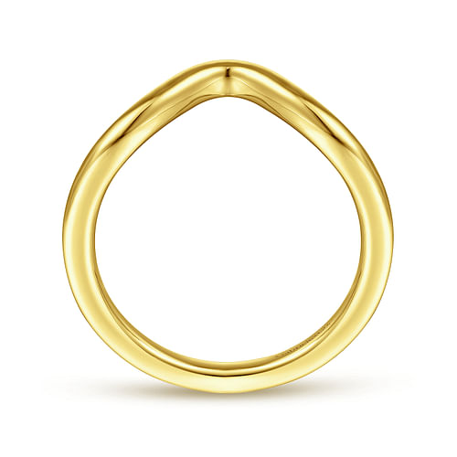 14K Yellow Gold Matching Wedding Band