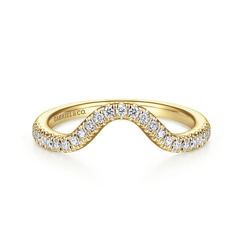 14K Yellow Gold Matching Wedding Band